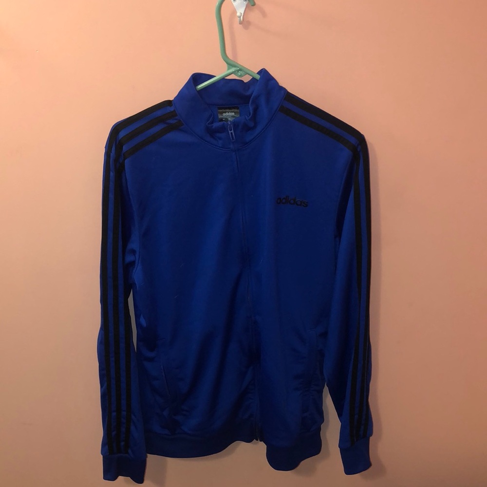Medium blue adidas jacket